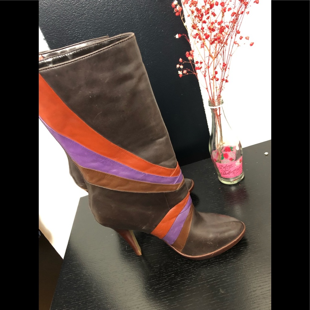 Luichini Leather Boots.  Size 9